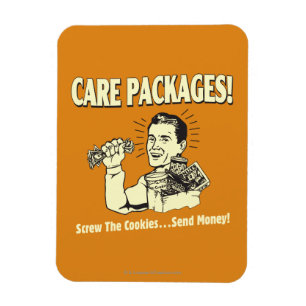 Imán Paquetes de cuidado: las cookies de tornillo envía