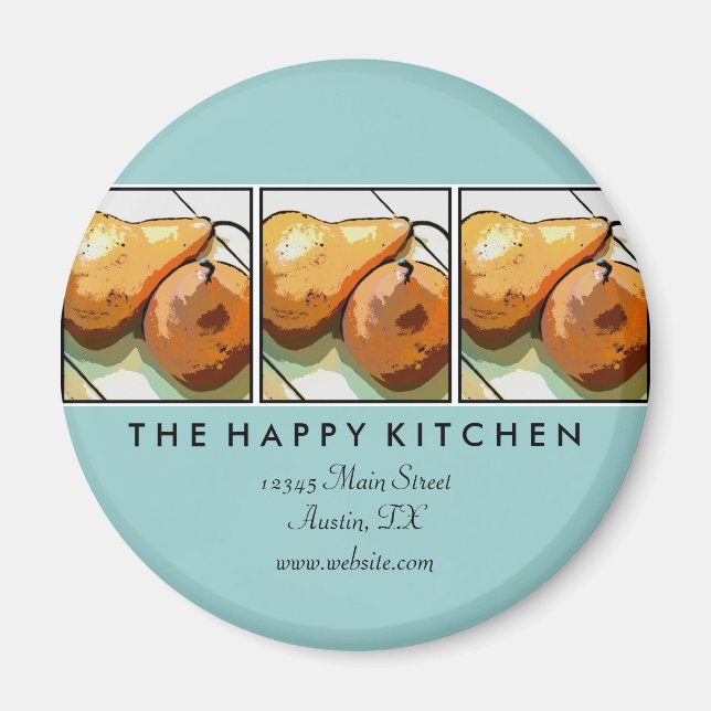 Imán Par de peras (Frente)