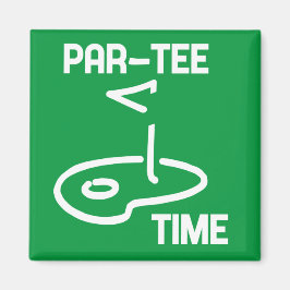 Imán Par-Tee Time White