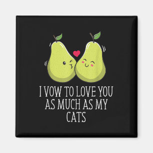 Imán Para Amarte Tanto Como Mi Gato Boda Gato Enamorado