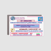 IMÁN PARA COCHE 7 x12 Rectángulo