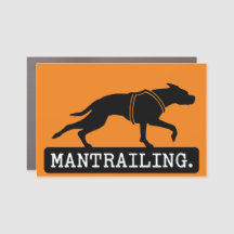 Auto Magnet Mantrailing Staffordshire Terrier