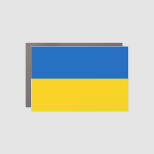 Imán Para Coche Bandera ucraniana azul amarillo apoyo ucraniano 