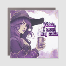 Bruja, necesito mi café