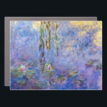 Imán Para Coche Claude Monet - Water Lilies<br><div class="desc">Lilies de agua/Nympheas por Claude Monet en 1916-1919</div>