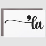 Imán Para Coche Comma La Kamala Harris La elección<br><div class="desc">apoyar a Kamala Harris con este diseño gracioso Comma La</div>
