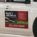 Imán Para Coche Cuidado del césped Servicio de siembra de paisajes<br><div class="desc">Magnates Profesionales De Autobuses De Jardinería.</div>