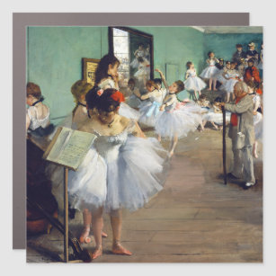 Imán Para Coche Edgar Degas - La clase de danza