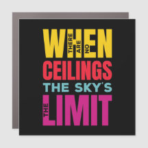 El cielo es el límite | Rojo amarillo de los derec