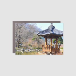 Imán Para Coche El jardín de la calma matutina