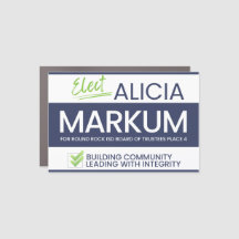 Elección de Alicia Vehicle Magnet