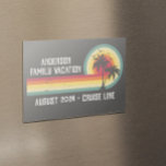 Imán Para Coche Familia de puertas de cabina de crucero con atarde<br><div class="desc">Este diseño puede ser personalizado en el área proporcionada cambiando la foto y/o el texto. O puede personalizarse haciendo clic en Personalizar esta plantilla y, a continuación, eligiendo la opción de hacer clic en el personalizar y eliminando o cambiando el color del fondo, agregando texto, cambiando el color o estilo...</div>