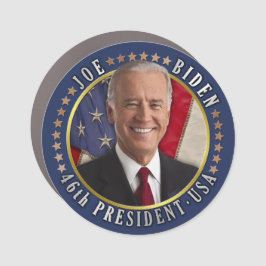 Imán Para Coche Foto conmemorativa del 46° presidente de Estados U