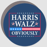 Imán Para Coche Harris Walz 2024 Obviamente<br><div class="desc">Harris Walz 2024 Obviamente</div>