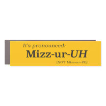 It’s Pronounced Mizz-ur-UH {NOT Mizz-ur-EE}