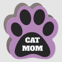Magnífico de auto Mascota CAT MOM