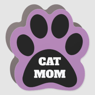 Imán Para Coche Magnífico de auto Mascota CAT MOM