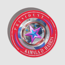 Medallón de sello Presidente Harris/Walz