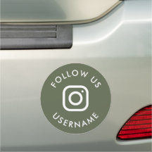 Moderada red social de instagram de personalizado