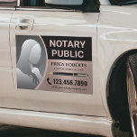 Imán Para Coche Notario Agente de firma de préstamos públicos Rosa<br><div class="desc">Notario Agente de firma de préstamos públicos Rosa moderno imán de coches de fotos de oro</div>