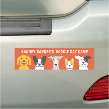 Parachoque de negocios de cuidado de mascotas pers