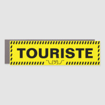 Personalizado Turístico Magnet Car