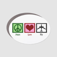 Piloto de avión de Peace Love Fly