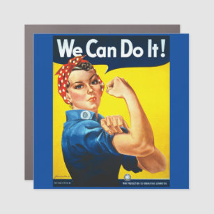 Imán Para Coche Podemos hacerlo Rosie the Riveter WWII