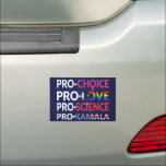 Imán Para Coche Pro-Choice, Pro-Love, Pro-Science, Pro-Kamala 2024<br><div class="desc">Muestre su apoyo a Kamala Harris con esta poderosa elección de 2024. Resaltando valores como la pro-elección, la pro-amor y la pro-ciencia, esto es perfecto para quienes creen en un futuro liderado por la compasión, el progreso y la ciencia. Apoyen a Kamala Harris y hagan que su voz se escuche...</div>