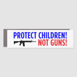 Imán Para Coche ¡Proteja A Los Niños! ¡No armas! ¡Control de armas