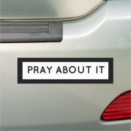 Imán Para Coche Reza por ello