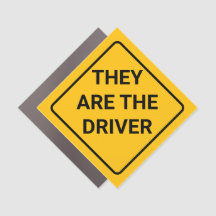 Imán para coche - Son el conductor