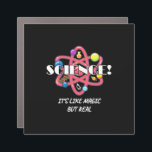 Imán Para Coche Teacher Chemistry Science Is Like Magic But Real<br><div class="desc">Teacher Chemistry Science Is Like Magic But Real</div>