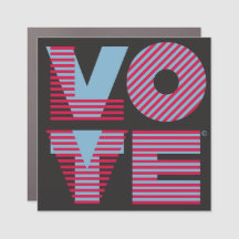 VOTE / LOTE Car Magnet - Reutilizable cada elecció