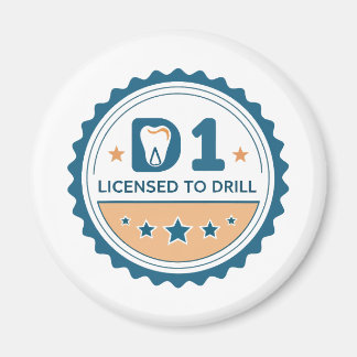 Imán para estudiante de odontología de D1 a DDS