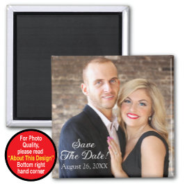 Imán para guardar la fecha con foto