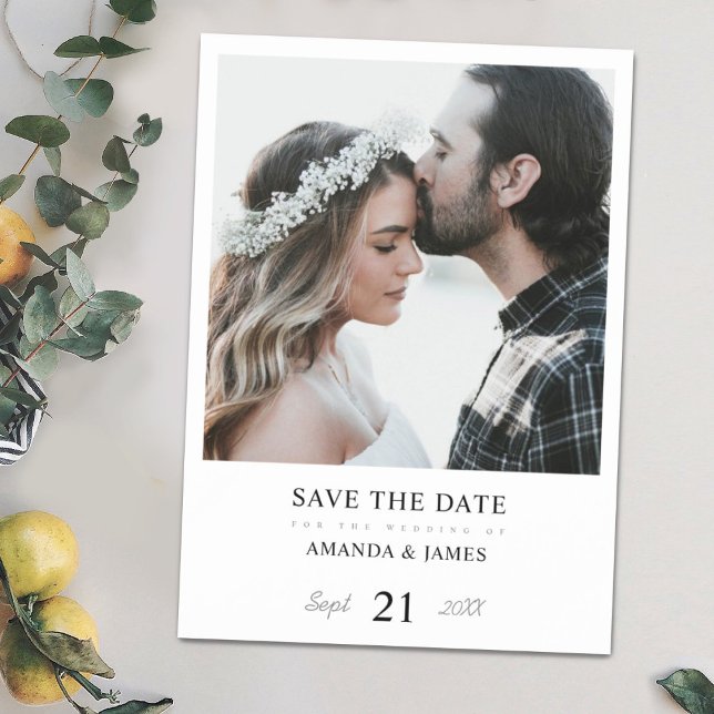 Imán para guardar la fecha de la boda con foto sim (Subido por el creador)