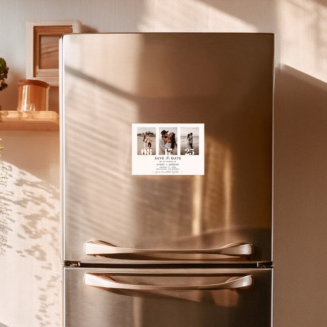 Imán para Guardar la Fecha, Foto Moderna para Guar (Subido por el creador)