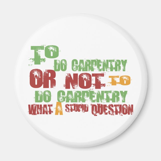 Imán Para hacer carpintería (Frente)