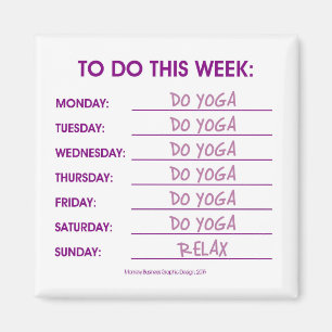 IMÁN PARA HACER ESTA SEMANA: YOGA