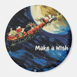 Imán para hacer un deseo, pequeño regalo de Navida
