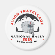 Imán para la Reunión Nacional de AVION Travelcade