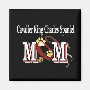 imán para mamá de perro cavalier KING CHARLES SPAN