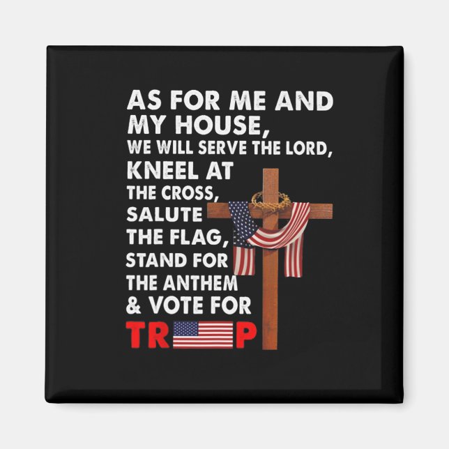 Imán Para Mí Y Para Mi Casa Serviremos Para El Voto Del (Frente)