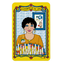 Imán para nevera iluminado por la luz_B_4x6