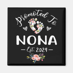 Imán Para Nona Est 2024 Flor Día de la Madre 