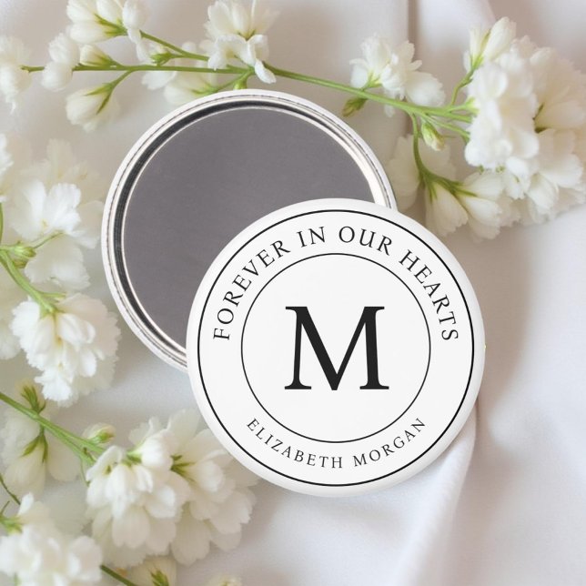 Imán Para siempre en nuestro Corazón Funeral Memorial M (Subido por el creador)