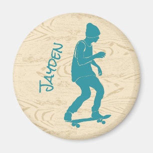 Imán Para Skateboarders Skateboarding Graphic