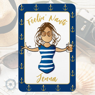 Imán Para su viaje de Chicas, divertida puerta de cruce