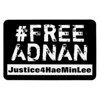 Imán parachoque de #FreeAdnan
